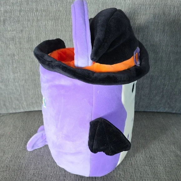 Original Squishmallow Holly, Halloween Treat Pail, New - Picture 8 of 13